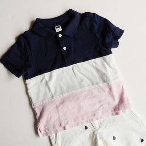 Sold..Janie and Jack Colorblock Pique Polo Shirt…